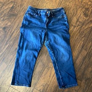 Used cropped jeans